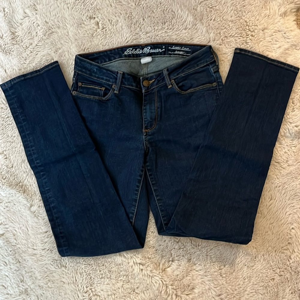 Eddie Bauer Slightly Curvy Straight Jeans
